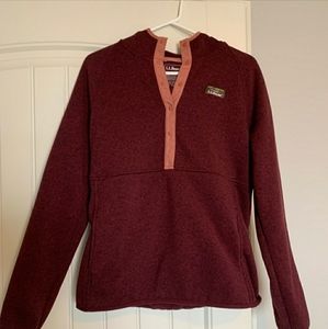 L.L. Bean Sweater Fleece Hoody